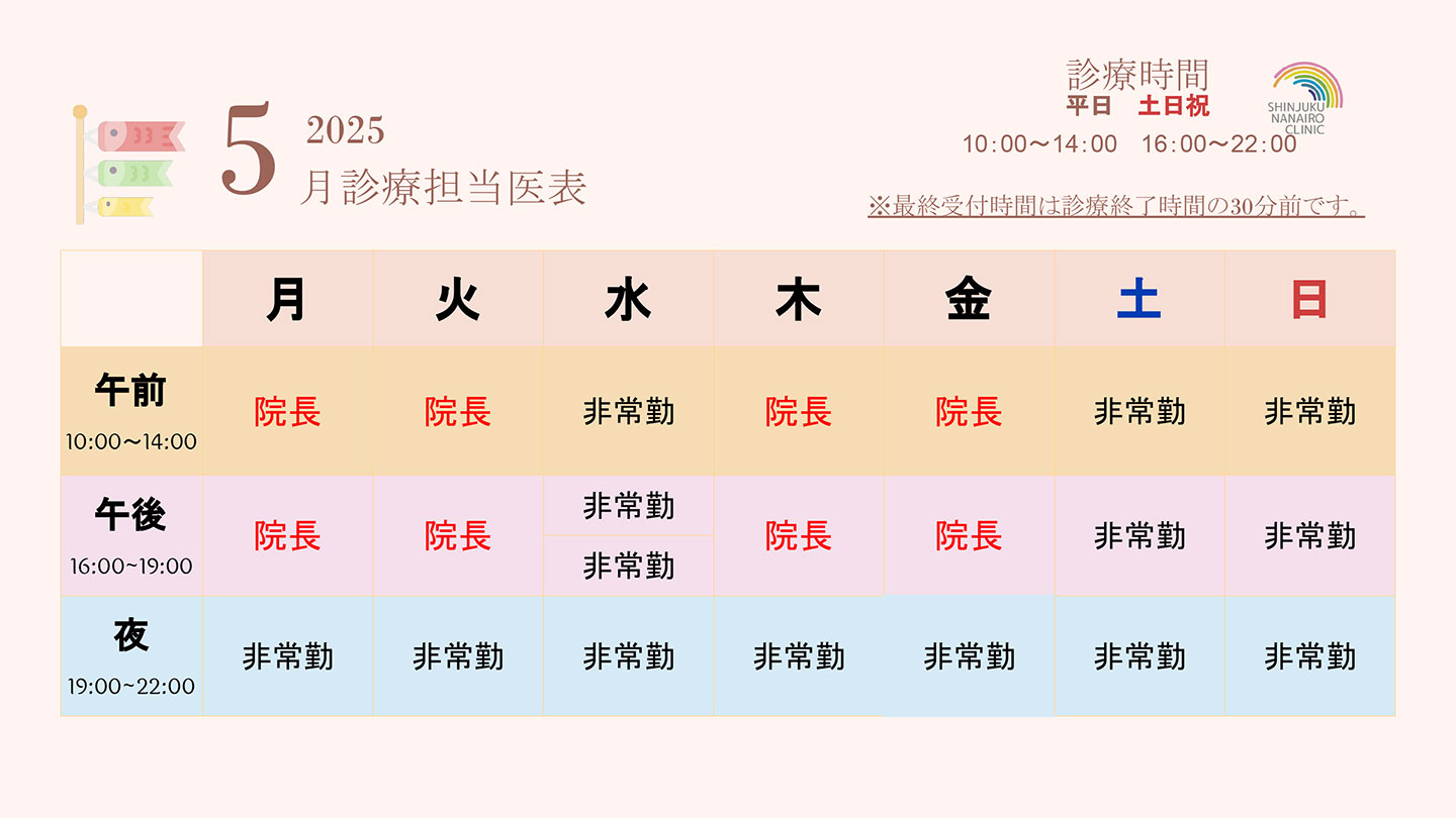 202505診療担当医表